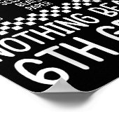 Poster Rien ne vaut la 6e année Funny Back To School Enfa (Coin)