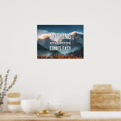 Poster Rien Ne Vaut La Peine D'Être Venu Facile (Cuisine)