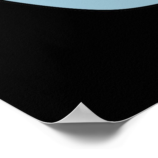 Poster Rien N'Est Impastable Drôle Pasta Pun Dark BG (Coin)