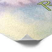 Poster Riesling White Vin Graphiques Art Imprimer (Coin)