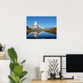 Poster Riffelsee Matterhorn (Bureau à domicile)