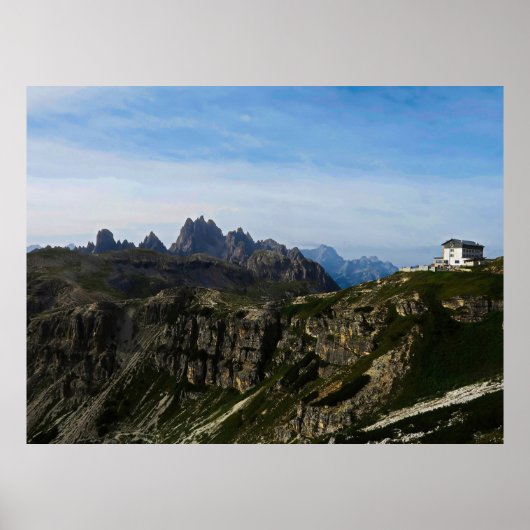 Poster Rifugio Auronzo (Devant)