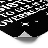 Poster Right Back Gotta Call My Sister To See If I'm Over (Coin)