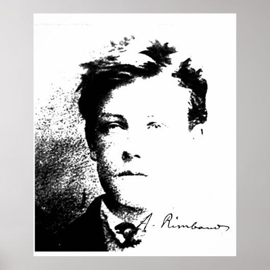 Poster Rimbaud (Devant)