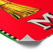 Poster Rinaldo Macaroni LabelPhiladelphie, PA (Coin)