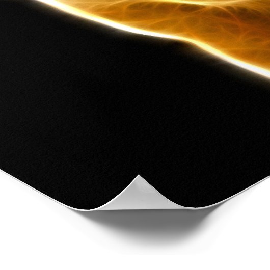 Poster Rincement, Chinois Shar Pei Chien Coquelicot (Coin)