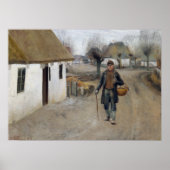 Poster Ring des Laurits Andersen à travers un village (Devant)