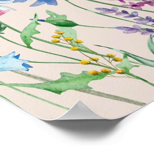 Poster Ring Hunt Fleur sauvage Charm Fête des mariées Jeu (Coin)