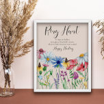 Poster Ring Hunt Fleur sauvage Charm Fête des mariées Jeu<br><div class="desc">Ring Hunt Fleur sauvage jeu d'activité de Fête des mariées avec des instructions personnalisées. Ce design botanique aquarelle a une jolie frontière de fleurs sauvages, y compris le trèfle beuret de fleurs de coquelicot et la cloche bleue. Un élégant floral moderne avec calligraphie gonflable. Parfait pour la campagne rustique, cottagecore...</div>