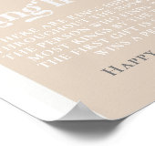 Poster Ring Hunt Jeu Disco Ball Fête des mariées (Coin)