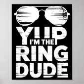 Poster Ring Security Wedding Party Funny Ring Bearer  (Devant)
