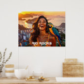 POSTER RIO DE JANEIRO (Cuisine)