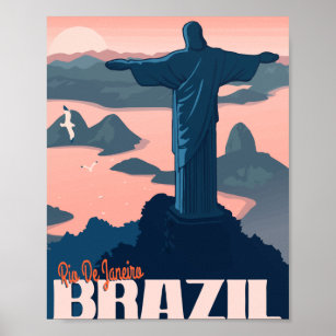Poster Rio de Janeiro Brazil