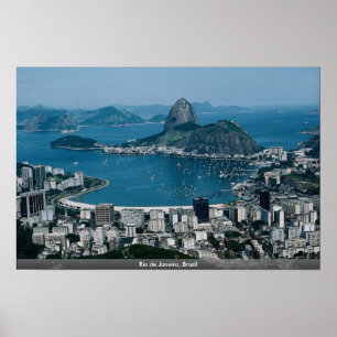 Poster Rio de Janeiro, Brésil