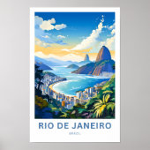 Poster Rio De Janeiro Brésil Imprimer (Devant)