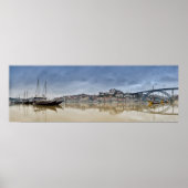 Poster Rio Douro (Devant)