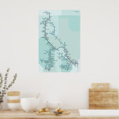 Poster Rio Grande 20 x 30 (Cuisine)