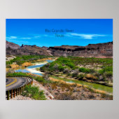 Poster Rio Grande River, Texas (Devant)