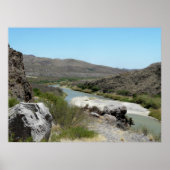 Poster Rio Grande River-Texas (Devant)