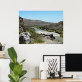 Poster Rio Grande River-Texas (Bureau à domicile)