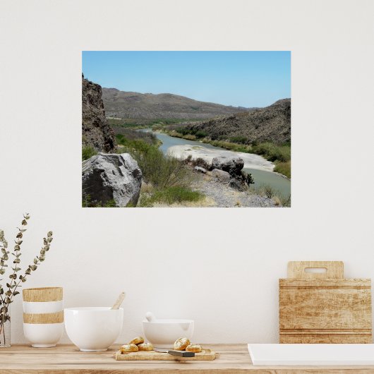 Poster Rio Grande River-Texas (Cuisine)