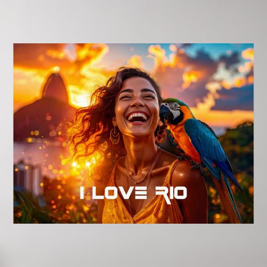 POSTER RIO - RIO DE JANEIRO (Devant)