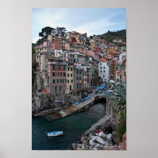 Poster Riomaggiore (Devant)