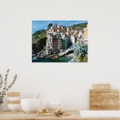 Poster Riomaggiore, Cinque Terre, Italie (Cuisine)