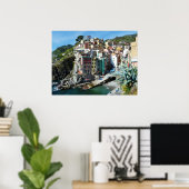 Poster Riomaggiore, Cinque Terre, Italie (Bureau à domicile)