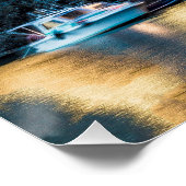 Poster Riomaggiore Cinque Terre La Spezia Italie Panorama (Coin)