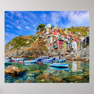 Poster Riomaggiore Italie