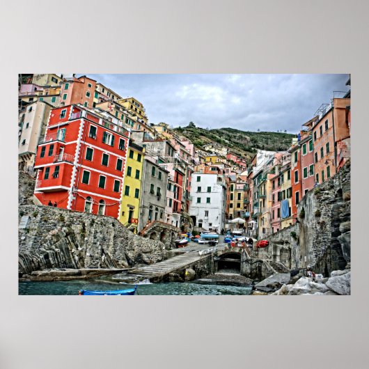 Poster Riomaggiore, Italie (Devant)