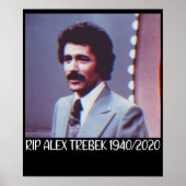 Poster rip alex trebek (Devant)