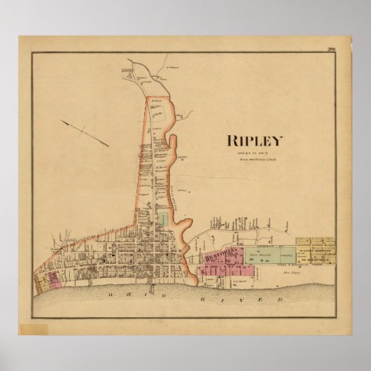 Poster Ripley, Ohio (Devant)