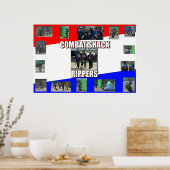 Poster Rippers de la cabane de combat (Cuisine)