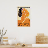 Poster RIQUETTA CHOCOLATES 1926 Ludwig Hohlwein Advert (Cuisine)