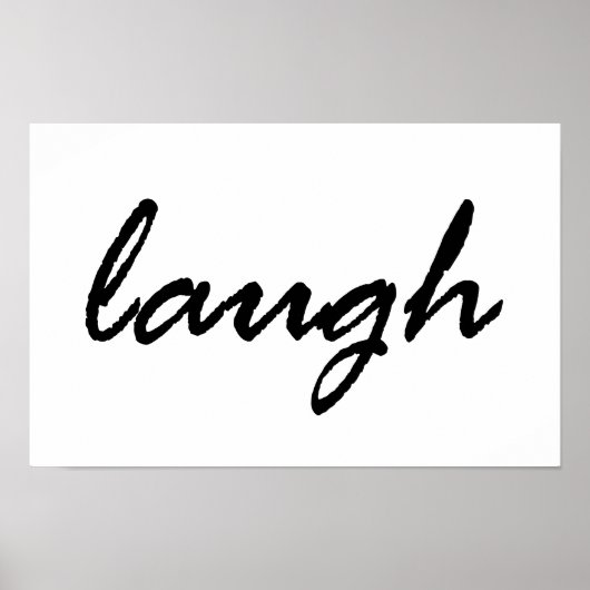 Poster Rire (Devant)