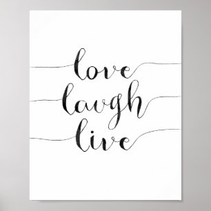 Poster Rire d'amour vivant