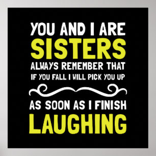 Poster Rire de soeurs