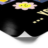 Poster Rire Souvent - Typographie Positive Conception de  (Coin)