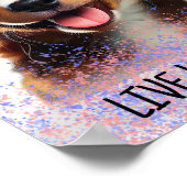 Poster rire vivant amour (Coin)