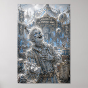 Poster Rires joyeux / Clown / Cirque