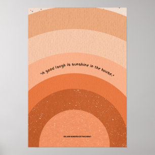 Poster Rires rayonnantes : Ramenez le soleil à la maison