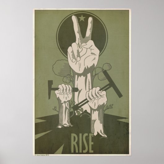 Poster Rise (Devant)