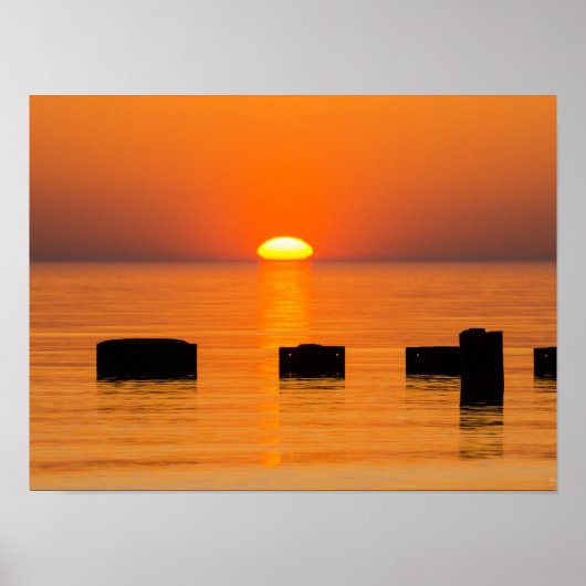 Poster Rising Orange (Devant)