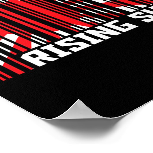 Poster Rising Sun Karate Code (Coin)