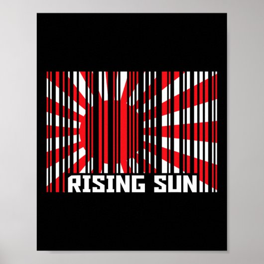 Poster Rising Sun Karate Code (Devant)