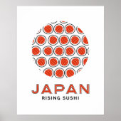 Poster Rising Sushi (Devant)