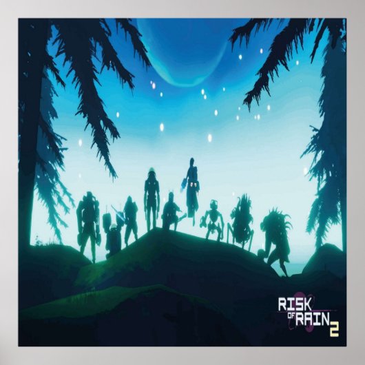 Poster Risque de pluie 2 p (Devant)