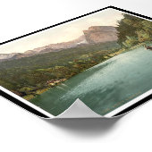Poster Rissersee, Haute-Bavière, Allemagne (Coin)